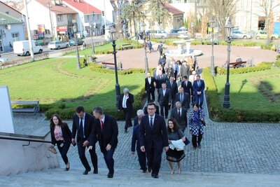 Uroczystości upamiętniające ofiary katastrofy smoleńskiej – Wieliczka, 10 kwietnia 2018. Fot. Janusz Ślęzak (IPN)