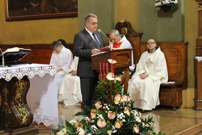 Msza w intencji śp. Janusza Kurtyki w Krakowie – 10 kwietnia 2018. Fot. Janusz Ślęzak (IPN)