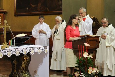 Msza w intencji śp. Janusza Kurtyki w Krakowie – 10 kwietnia 2018. Fot. Janusz Ślęzak (IPN)