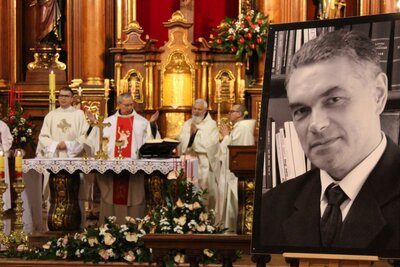 Msza w intencji śp. Janusza Kurtyki w Krakowie – 10 kwietnia 2018. Fot. Janusz Ślęzak (IPN)