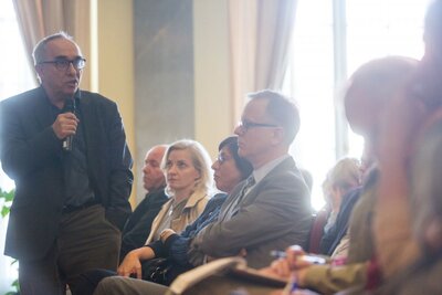 Reakcje Polaków wobec Żydów podczas Holokaustu – debata z udziałem IPN i Centrum Badań nad Zagładą Żydów – Warszawa, 11 kwietnia 2018. Fot. Sławek Kasper (IPN)