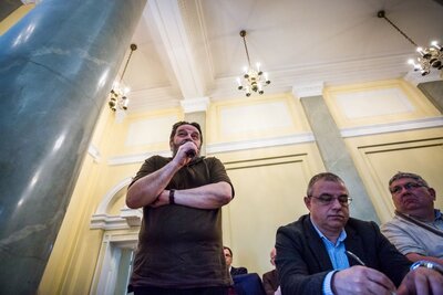 Reakcje Polaków wobec Żydów podczas Holokaustu – debata z udziałem IPN i Centrum Badań nad Zagładą Żydów – Warszawa, 11 kwietnia 2018. Fot. Sławek Kasper (IPN)