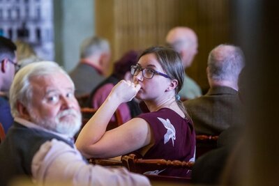 Reakcje Polaków wobec Żydów podczas Holokaustu – debata z udziałem IPN i Centrum Badań nad Zagładą Żydów – Warszawa, 11 kwietnia 2018. Fot. Sławek Kasper (IPN)