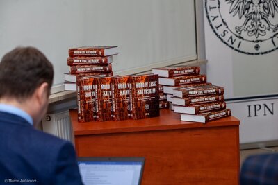 Konferencja „Świadectwa i świadkowie. Zbrodnia katyńska 1940 r.” – Warszawa, 12 kwietnia 2018. Fot. Marcin Jurkiewicz