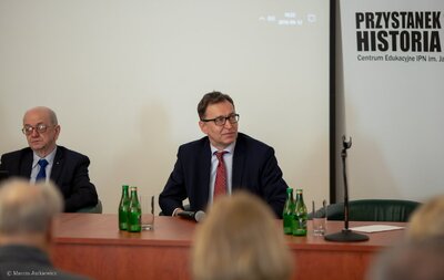 Konferencja „Świadectwa i świadkowie. Zbrodnia katyńska 1940 r.” – Warszawa, 12 kwietnia 2018. Fot. Marcin Jurkiewicz