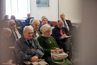 Konferencja „Świadectwa i świadkowie. Zbrodnia katyńska 1940 r.” – Warszawa, 12 kwietnia 2018. Fot. Marcin Jurkiewicz