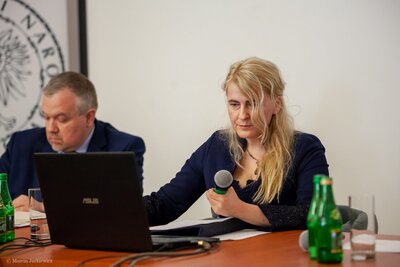 Konferencja „Świadectwa i świadkowie. Zbrodnia katyńska 1940 r.” – Warszawa, 12 kwietnia 2018. Fot. Marcin Jurkiewicz