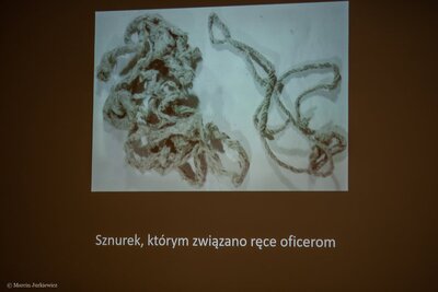 Konferencja „Świadectwa i świadkowie. Zbrodnia katyńska 1940 r.” – Warszawa, 12 kwietnia 2018. Fot. Marcin Jurkiewicz