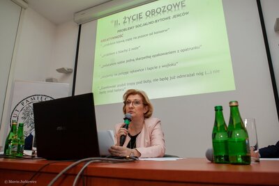 Konferencja „Świadectwa i świadkowie. Zbrodnia katyńska 1940 r.” – Warszawa, 12 kwietnia 2018. Fot. Marcin Jurkiewicz