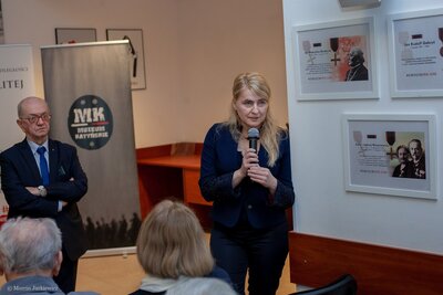 Konferencja „Świadectwa i świadkowie. Zbrodnia katyńska 1940 r.” – Warszawa, 12 kwietnia 2018. Fot. Marcin Jurkiewicz