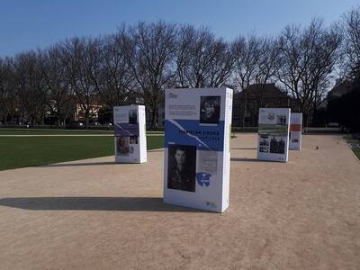 Wernisaż wystawy „Świat zgładzony w Katyniu” w Szczecinie, 13 kwietnia 2018. Fot. Magdalena Ruczyńska (IPN)