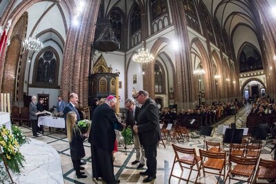 Gala wręczenia Nagrody Stowarzyszenia Wydawców Katolickich FENIKS – Warszawa, 14 kwietnia 2018. Fot. Sławek Kasper (IPN)