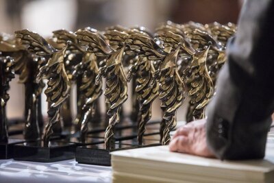 Gala wręczenia Nagrody Stowarzyszenia Wydawców Katolickich FENIKS – Warszawa, 14 kwietnia 2018. Fot. Sławek Kasper (IPN)