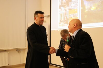 Spotkanie poświęcone bł. ks. Jerzemu Popiełuszce oraz NSZZ „Solidarność” Huty Warszawa – Warszawa, 17 kwietnia 2018. Fot. Aleksandra Wierzchowska (IPN)