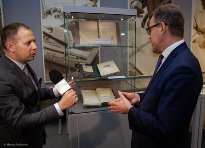 Prezentacja raportu Jürgena Stroopa w Czytelni IPN na Kłobuckiej – 18 kwietnia 2018. Fot. Marcin Jurkiewicz