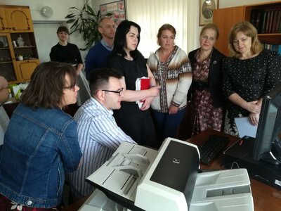 Delegacja przedstawicieli Archiwum IPN w Chmielnickim i Winnicy na Ukrainie – 16–19 kwietnia 2018