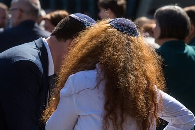 Obchody 75. rocznicy powstania w getcie warszawskim - 19 kwietnia 2018. Fot. Sławek Kasper (IPN)