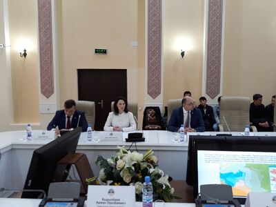 Konferencja na Kazachskim Uniwersytecie Narodowym, poświęcona 100. rocznicy odzyskania Niepodległości. Fot. Katarzyna Ratajczak-Sowa (IPN)