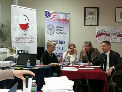 Na zebraniu Zrzeszenia Nauczycieli Polskich w Ameryce – Chicago, 25 kwietnia 2018