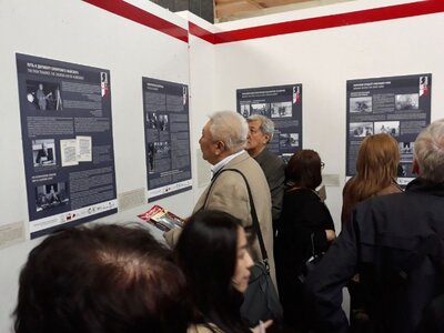 Wernisaż wystawy „Armia Andersa – Szlak Nadziei” w Muzeum Narodowym w Ałmaty. Fot. Katarzyna Ratajczak-Sowa (IPN)