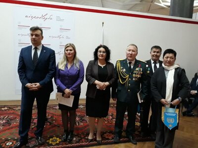 Wernisaż wystawy „Armia Andersa – Szlak Nadziei” w Muzeum Narodowym w Ałmaty. Fot. Katarzyna Ratajczak-Sowa (IPN)