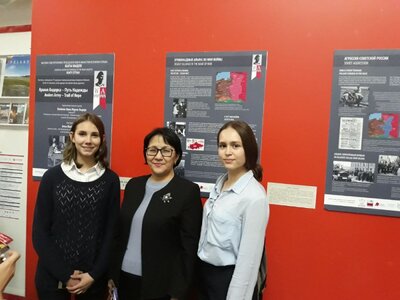 Wernisaż wystawy „Armia Andersa – Szlak Nadziei” w Muzeum Narodowym w Ałmaty. Fot. Katarzyna Ratajczak-Sowa (IPN)