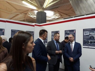 Wernisaż wystawy „Armia Andersa – Szlak Nadziei” w Muzeum Narodowym w Ałmaty. Fot. Katarzyna Ratajczak-Sowa (IPN)