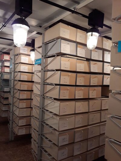 Wizyta w Archiwum Prezydenta Republiki Kazachstanu w Ałmaty. Fot. Katarzyna Ratajczak-Sowa (IPN)