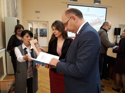 Wizyta w Archiwum Prezydenta Republiki Kazachstanu w Ałmaty. Fot. Katarzyna Ratajczak-Sowa (IPN)