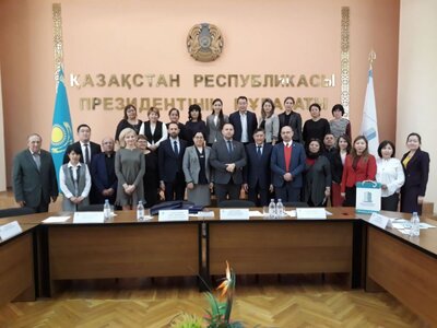 Wizyta w Archiwum Prezydenta Republiki Kazachstanu w Ałmaty. Fot. Katarzyna Ratajczak-Sowa (IPN)