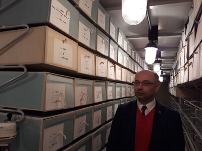 Wizyta w Archiwum Prezydenta Republiki Kazachstanu w Ałmaty. Fot. Katarzyna Ratajczak-Sowa (IPN)