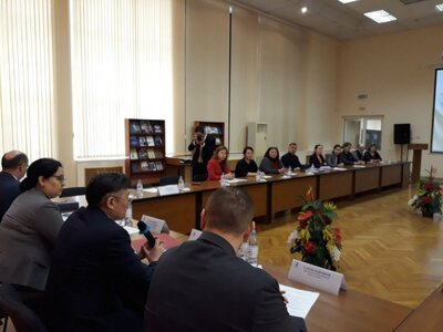 Wizyta w Archiwum Prezydenta Republiki Kazachstanu w Ałmaty. Fot. Katarzyna Ratajczak-Sowa (IPN)