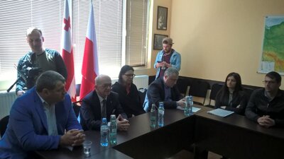 Wykłady dyrektora Biura Badań Historycznych IPN prof. Włodzimierza Sulei na Uniwersytecie Kaukaskim w Tbilisi