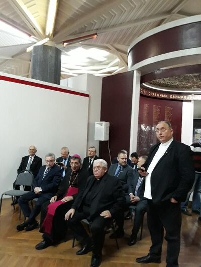 Wernisaż wystawy „Armia Andersa – Szlak Nadziei” w Muzeum Narodowym w Ałmaty. Fot. Katarzyna Ratajczak-Sowa (IPN)