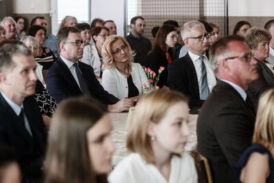 Spotkanie w Gminnym Ośrodku Kultury w Gilowicach w 41. rocznicę śmierci Stanisława Pyjasa. Fot. Sławomir Kasper (IPN)