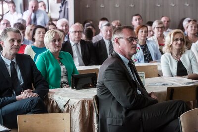 Spotkanie w Gminnym Ośrodku Kultury w Gilowicach w 41. rocznicę śmierci Stanisława Pyjasa. Fot. Sławomir Kasper (IPN)