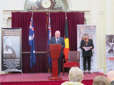 Otwarcie wystaw IPN w Parlamencie Stanu Wiktoria w Melbourne