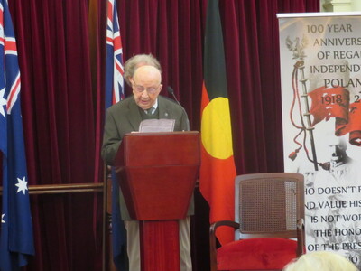 Otwarcie wystaw IPN w Parlamencie Stanu Wiktoria w Melbourne