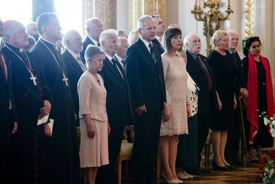 Wręczenie nagród IPN „Kustosz Pamięci Narodowej” – 10 maja 2018. Fot. Sławek Kasper (IPN)