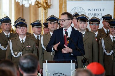 Wręczenie nagród IPN „Kustosz Pamięci Narodowej” – 10 maja 2018. Fot. Sławek Kasper (IPN)