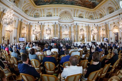 Wręczenie nagród IPN „Kustosz Pamięci Narodowej” – 10 maja 2018. Fot. Sławek Kasper (IPN)