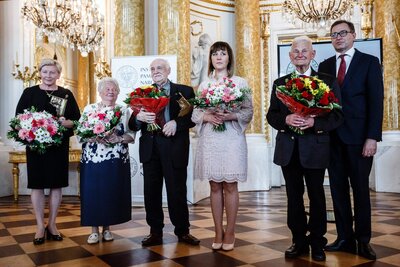 Wręczenie nagród IPN „Kustosz Pamięci Narodowej” – 10 maja 2018. Fot. Sławek Kasper (IPN)