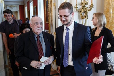 Wręczenie nagród IPN „Kustosz Pamięci Narodowej” – 10 maja 2018. Fot. Sławek Kasper (IPN)