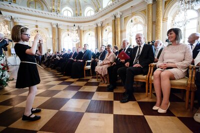 Wręczenie nagród IPN „Kustosz Pamięci Narodowej” – 10 maja 2018. Fot. Sławek Kasper (IPN)