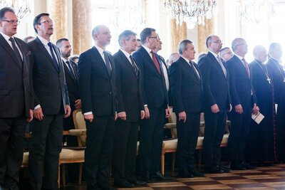 Wręczenie nagród IPN „Kustosz Pamięci Narodowej” – 10 maja 2018. Fot. Sławek Kasper (IPN)