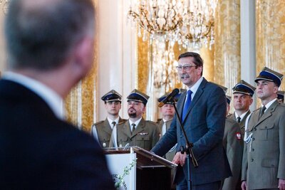 Wręczenie nagród IPN „Kustosz Pamięci Narodowej” – 10 maja 2018. Fot. Sławek Kasper (IPN)