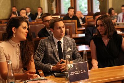 II Akademickie Mistrzostwa Polski Debat Oksfordzkich – Kraków, 10–13 maja 2018. Fot. Dorota Korohoda (IPN)