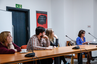 Wizyta dziennikarzy rosyjskich w IPN – 14 maja 2018. Fot. Sławek Kasper (IPN)