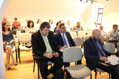 Międzynarodowa konferencja „Relacje polsko-rumuńskie w świetle dokumentów archiwalnych” – Oradea (Rumunia), 10 maja 2018. Fot. Marcin Majewski (IPN)