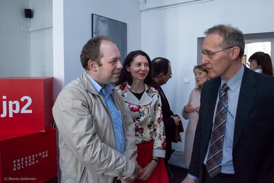 Konferencja prasowa w Centrum Myśli Jana Pawła II – 15 maja 2018. Fot. Marcin Jurkiewicz (IPN)